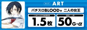 (JPG)【スロット機種札・タイプ別】パチスロBLOOD+ 二人の女王_幕板_1